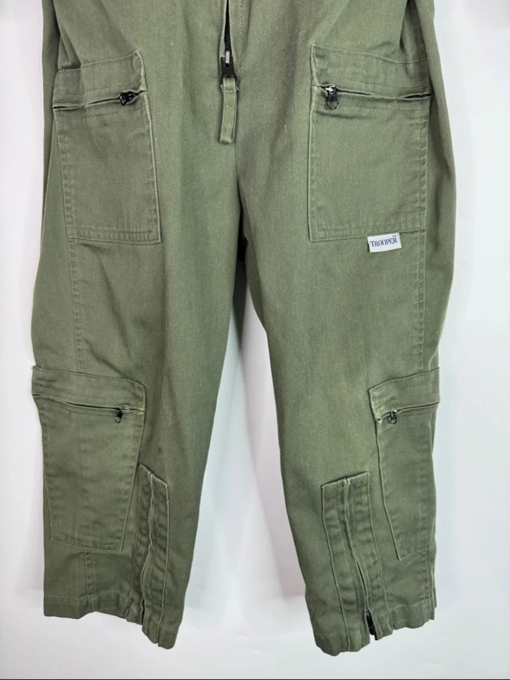Trooper Green Flight Suit Size Small